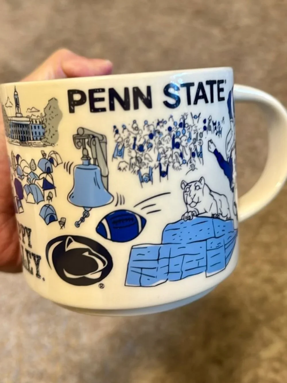 Starbucks Been There Series Penn State University 14 oz Collector Mug